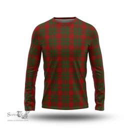ScotsTee Shop Scottish MacKintosh Red Clan Tartan Long Sleeve T Shirt