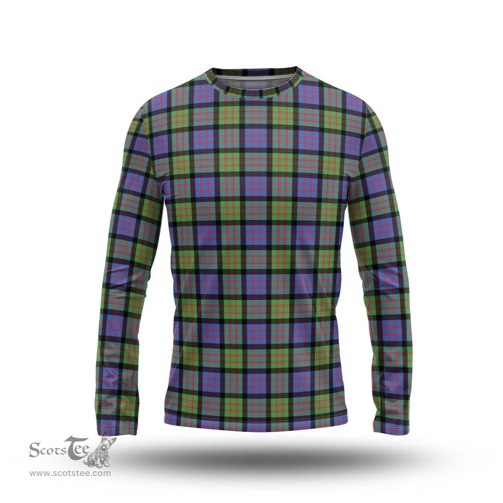 ScotsTee Shop Scottish MacDonald Ancient Clan Tartan Long Sleeve T Shirt