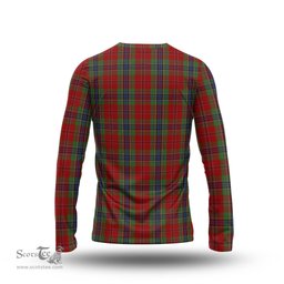 ScotsTee Shop Scottish MacLean of Duart Clan Crest Tartan Long Sleeve T Shirt