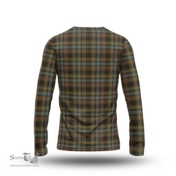 ScotsTee Shop Scottish Stewart Hunting Weathered Clan Tartan Long Sleeve T Shirt