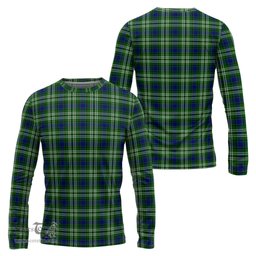 ScotsTee Shop Scottish Purves Clan Tartan Long Sleeve T Shirt