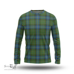 ScotsTee Shop Scottish MacMillan Hunting Ancient Clan Tartan Long Sleeve T Shirt