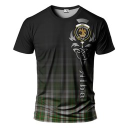 ScotsTee Shop Scottish Hay White Dress Clan Crest Tartan T Shirt Featuring Alba Gu Brath Scotland Forever and Ever Celtic Cross