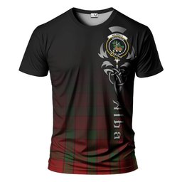 ScotsTee Shop Scottish Maxwell Clan Crest Tartan T Shirt Featuring Alba Gu Brath Scotland Forever and Ever Celtic Cross