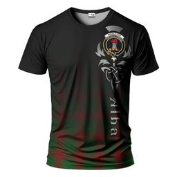 ScotsTee Shop Scottish Middleton Clan Crest Tartan T Shirt Featuring Alba Gu Brath Scotland Forever and Ever Celtic Cross