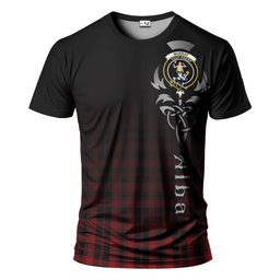ScotsTee Shop Scottish Murray of Ochtertyre Clan Crest Tartan T Shirt Featuring Alba Gu Brath Scotland Forever and Ever Celtic Cross