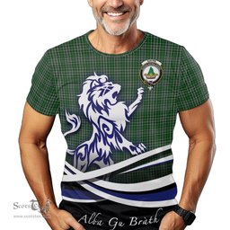 ScotsTee Shop Scottish Gayre Dress Clan Crest Tartan T Shirt Alba Gu Brath Regal Lion Emblem
