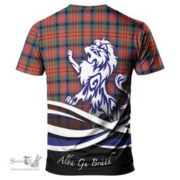 ScotsTee Shop Scottish MacDuff Ancient Clan Crest Tartan T Shirt Alba Gu Brath Regal Lion Emblem