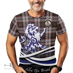 ScotsTee Shop Scottish Scott Dress Clan Crest Tartan T Shirt Alba Gu Brath Regal Lion Emblem
