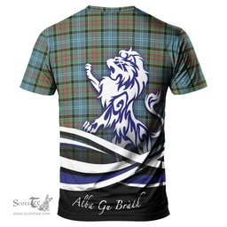 ScotsTee Shop Scottish Paisley Clan Crest Tartan T Shirt Alba Gu Brath Regal Lion Emblem