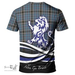 ScotsTee Shop Scottish MacTavish Dress Clan Crest Tartan T Shirt Alba Gu Brath Regal Lion Emblem