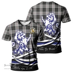 ScotsTee Shop Scottish MacPherson Dress Clan Crest Tartan T Shirt Alba Gu Brath Regal Lion Emblem