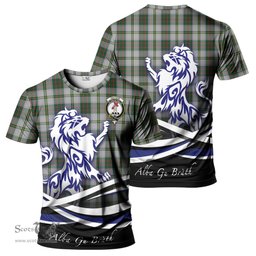 ScotsTee Shop Scottish Taylor Dress Clan Crest Tartan T Shirt Alba Gu Brath Regal Lion Emblem
