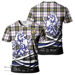 ScotsTee Shop Scottish MacPherson Dress Modern Clan Crest Tartan T Shirt Alba Gu Brath Regal Lion Emblem