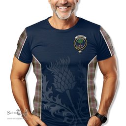 ScotsTee Shop Scottish Anderson Dress Clan Crest Scottish Thistle Sport Style Tartan T Shirt