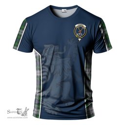 ScotsTee Shop Scottish Forbes Dress Clan Crest Scottish Lion Rampant Sport Style Tartan T Shirt