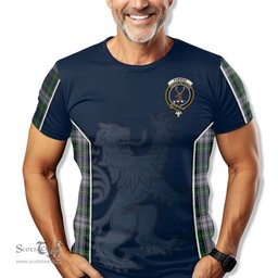 ScotsTee Shop Scottish Forbes Dress Clan Crest Scottish Lion Rampant Sport Style Tartan T Shirt