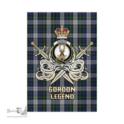 ScotsTee Shop Scottish Gordon Dress Clan Crest Tartan Flag The Golden Sword of Courageous Legacy Flag