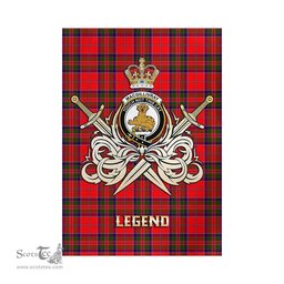 ScotsTee Shop Scottish MacGillivray Modern Clan Crest Tartan Flag The Golden Sword of Courageous Legacy Flag