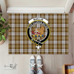ScotsTee Shop Scottish Baillie Dress Clan Tartan Doormat Rubber Welcome Mat