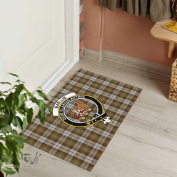 ScotsTee Shop Scottish Baillie Dress Clan Tartan Doormat Rubber Welcome Mat