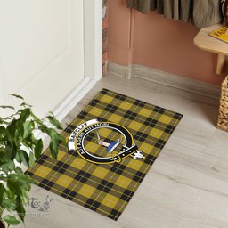 ScotsTee Shop Scottish Barclay Dress Clan Tartan Doormat Rubber Welcome Mat