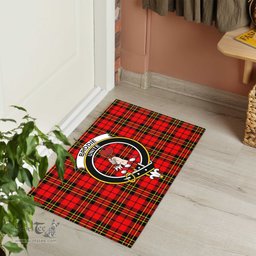 ScotsTee Shop Scottish Brodie Modern Clan Tartan Doormat Rubber Welcome Mat