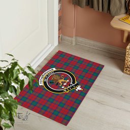 ScotsTee Shop Scottish Fotheringham Clan Tartan Doormat Rubber Welcome Mat