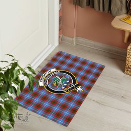 ScotsTee Shop Scottish Crichton Clan Tartan Doormat Rubber Welcome Mat