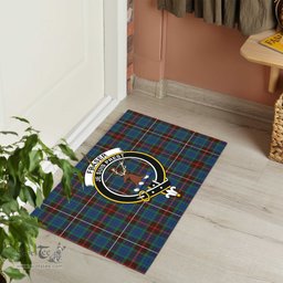 ScotsTee Shop Scottish Fraser Hunting Ancient Clan Tartan Doormat Rubber Welcome Mat