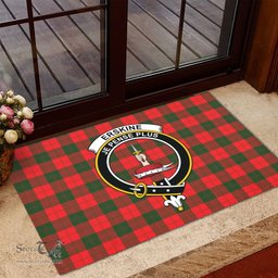 ScotsTee Shop Scottish Erskine Modern Clan Tartan Doormat Rubber Welcome Mat
