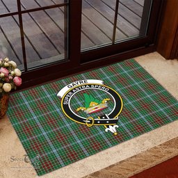 ScotsTee Shop Scottish Gayre Clan Tartan Doormat Rubber Welcome Mat