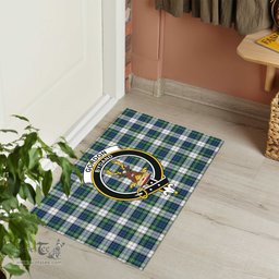 ScotsTee Shop Scottish Gordon Dress Ancient Clan Tartan Doormat Rubber Welcome Mat