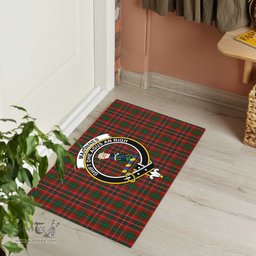 ScotsTee Shop Scottish MacInnes Hastie Clan Tartan Doormat Rubber Welcome Mat