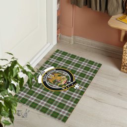 ScotsTee Shop Scottish Hay White Dress Clan Tartan Doormat Rubber Welcome Mat