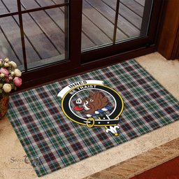 ScotsTee Shop Scottish Innes Dress Clan Tartan Doormat Rubber Welcome Mat