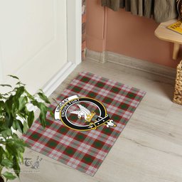 ScotsTee Shop Scottish Lindsay Dress Red Clan Tartan Doormat Rubber Welcome Mat