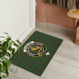 ScotsTee Shop Scottish MacKintosh Hunting Clan Tartan Doormat Rubber Welcome Mat