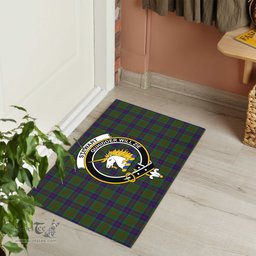 ScotsTee Shop Scottish Stewart of Appin Hunting Clan Tartan Doormat Rubber Welcome Mat