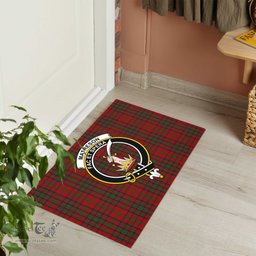 ScotsTee Shop Scottish Matheson Dress Clan Tartan Doormat Rubber Welcome Mat