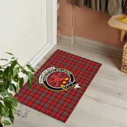 ScotsTee Shop Scottish Stuart of Bute Clan Tartan Doormat Rubber Welcome Mat