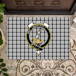 ScotsTee Shop Scottish Wallace Dress Clan Tartan Doormat Rubber Welcome Mat