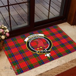 ScotsTee Shop Scottish MacNicol of Scorrybreac Clan Tartan Doormat Rubber Welcome Mat