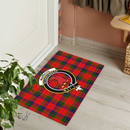 ScotsTee Shop Scottish MacNicol of Scorrybreac Clan Tartan Doormat Rubber Welcome Mat