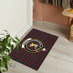 ScotsTee Shop Scottish Stewart of Bute Hunting Clan Tartan Doormat Rubber Welcome Mat