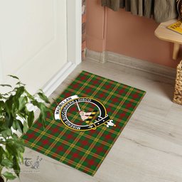 ScotsTee Shop Scottish MacMillan Society of Glasgow Clan Tartan Doormat Rubber Welcome Mat