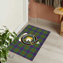 ScotsTee Shop Scottish Stewart of Appin Hunting Modern Clan Tartan Doormat Rubber Welcome Mat