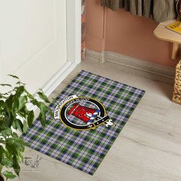 ScotsTee Shop Scottish MacNaughton Dress Clan Tartan Doormat Rubber Welcome Mat