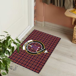 ScotsTee Shop Scottish Ogilvie (Ogilvy) Clan Tartan Doormat Rubber Welcome Mat