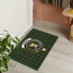ScotsTee Shop Scottish Stewart Hunting Clan Tartan Doormat Rubber Welcome Mat